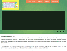 Tablet Screenshot of herreriabarrios.com